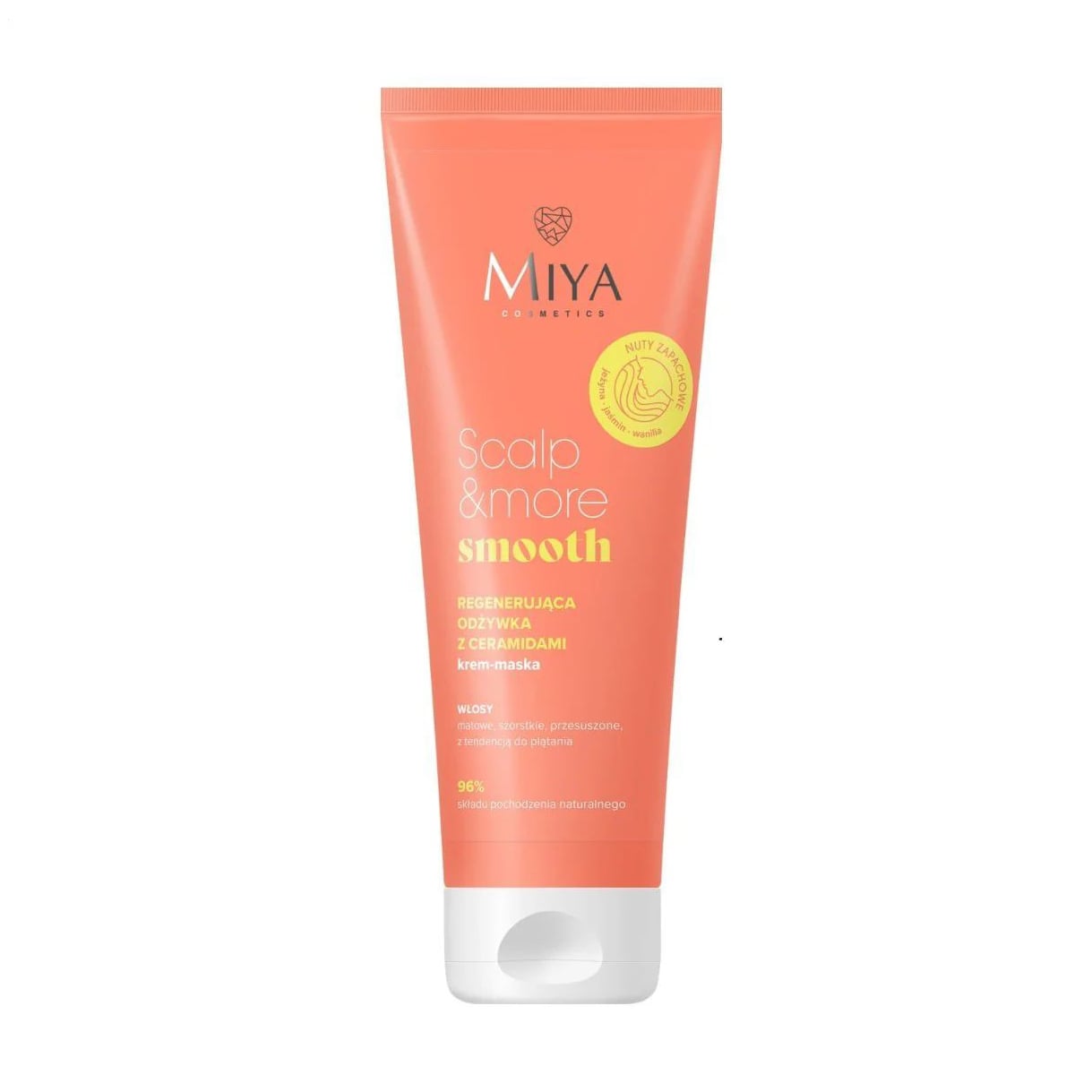 Відновлювальний кондиціонер для волосся Miya Cosmetics Scalp &amp; More Smooth Regenerating Conditioner з керамідами, 200 мл